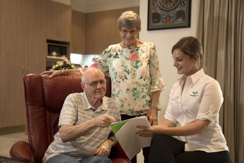 Speaking with the village manager