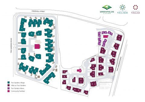 Tiwi Gardens Combined site map