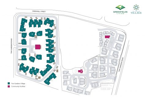 TIWI village Site map