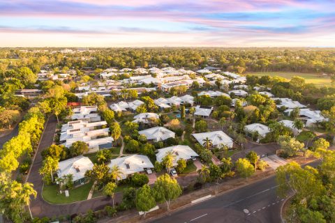 greenfields living aerial view of villages